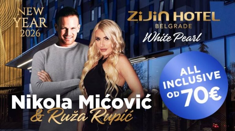 Zijin hotel Belgrade Nova godina